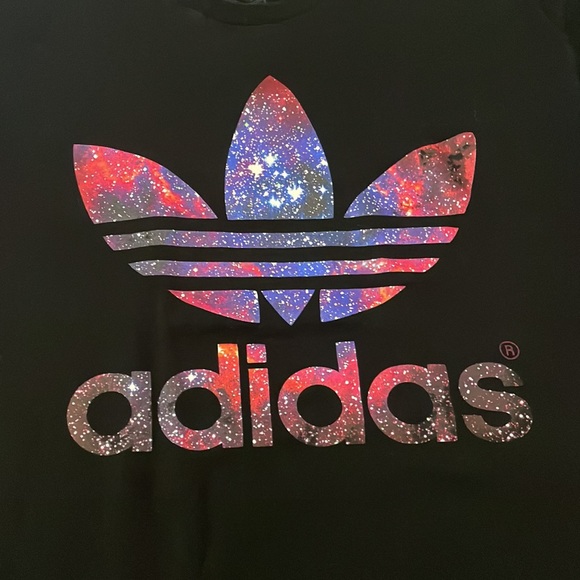 Mens Galaxy Adidas Tee - Picture 2 of 3